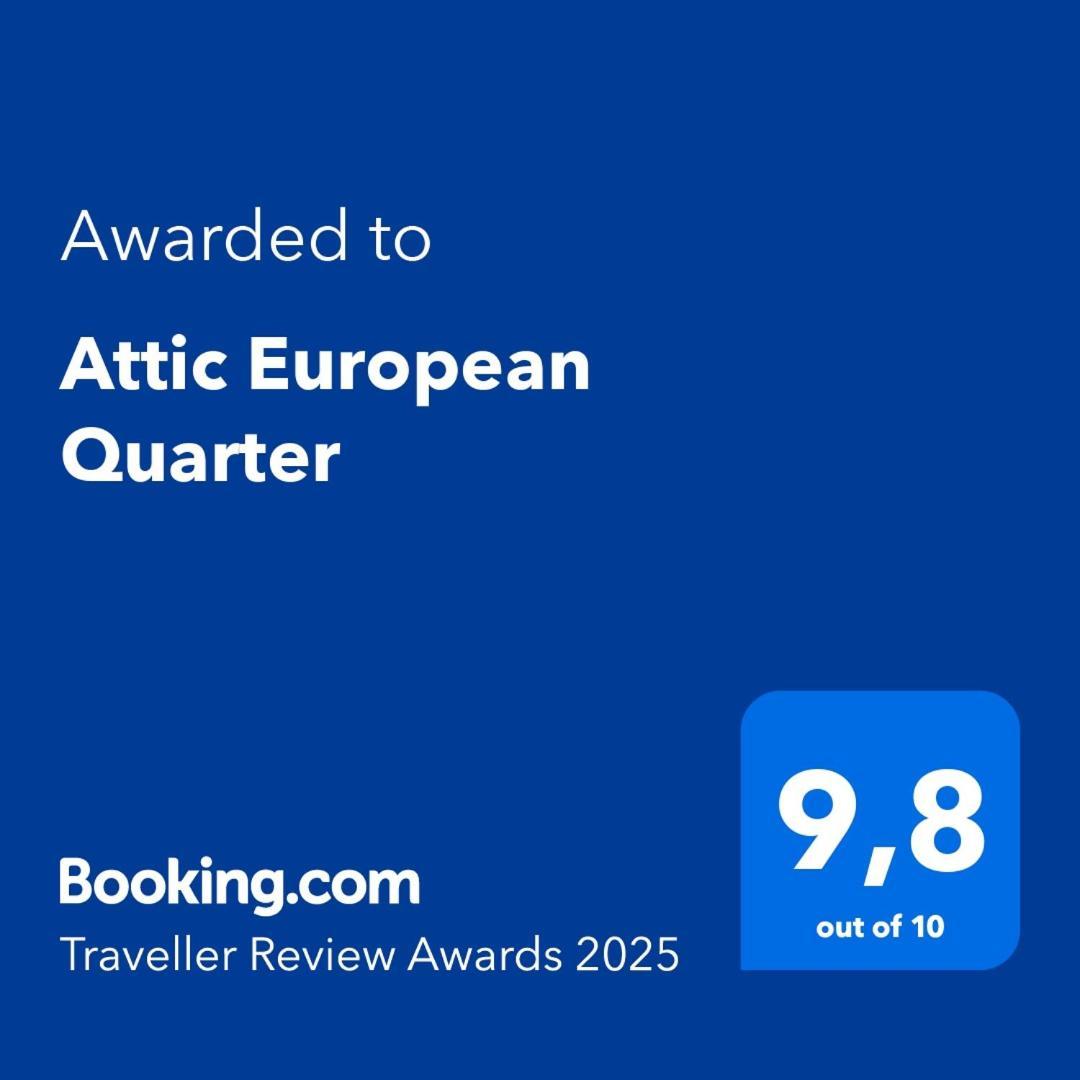 Attic European Quarter Leilighet Brussel Eksteriør bilde